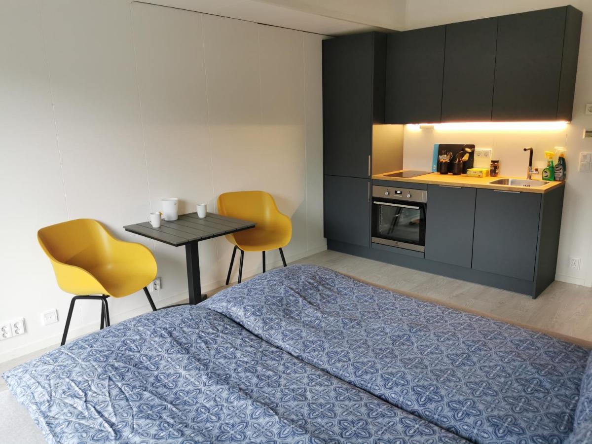 Lofoten Studio Apartment, Vestermyrveien 11 斯沃尔韦尔 外观 照片